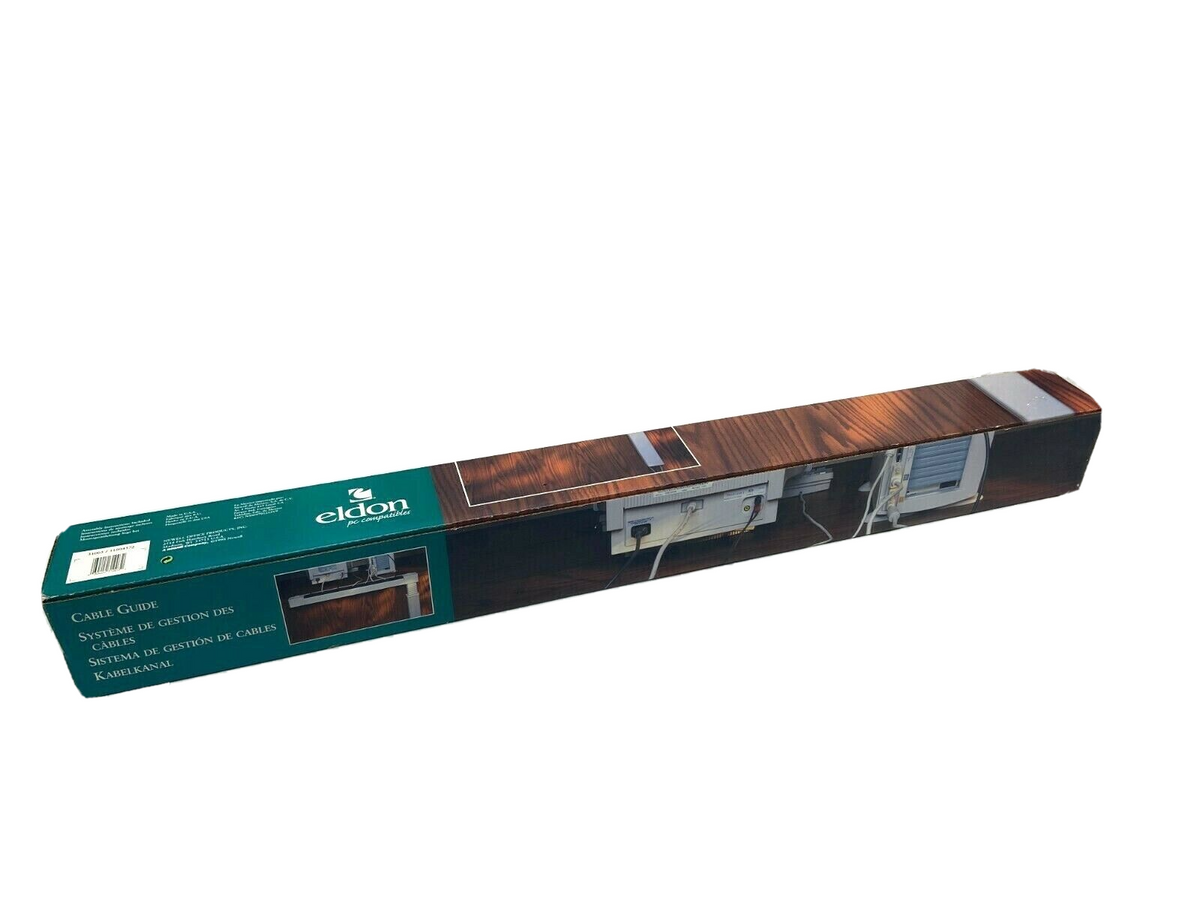 31003 | Eldon PC Compatibles White Cable Guide Organizer - New - Maverick Industrial Sales