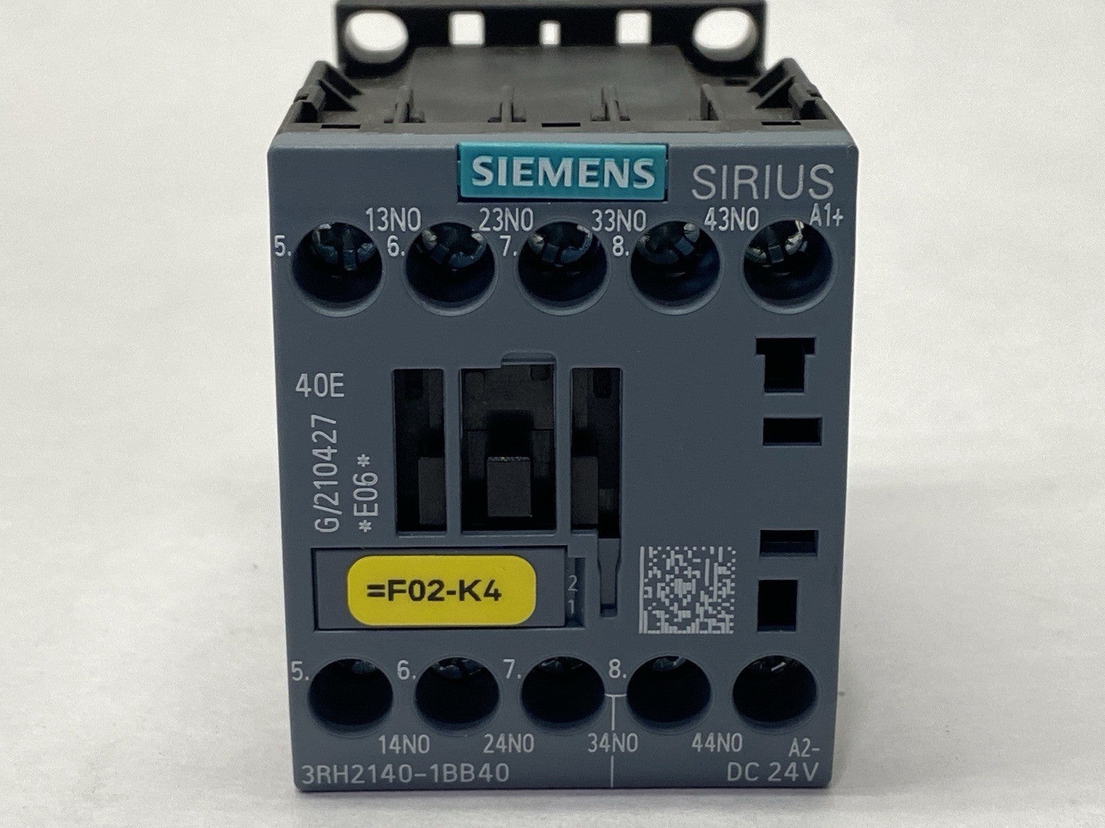 Siemens 3RH2140-1BB40 Contactor Relay 4 NO 10A 230V 24VDC - Maverick Industrial Sales