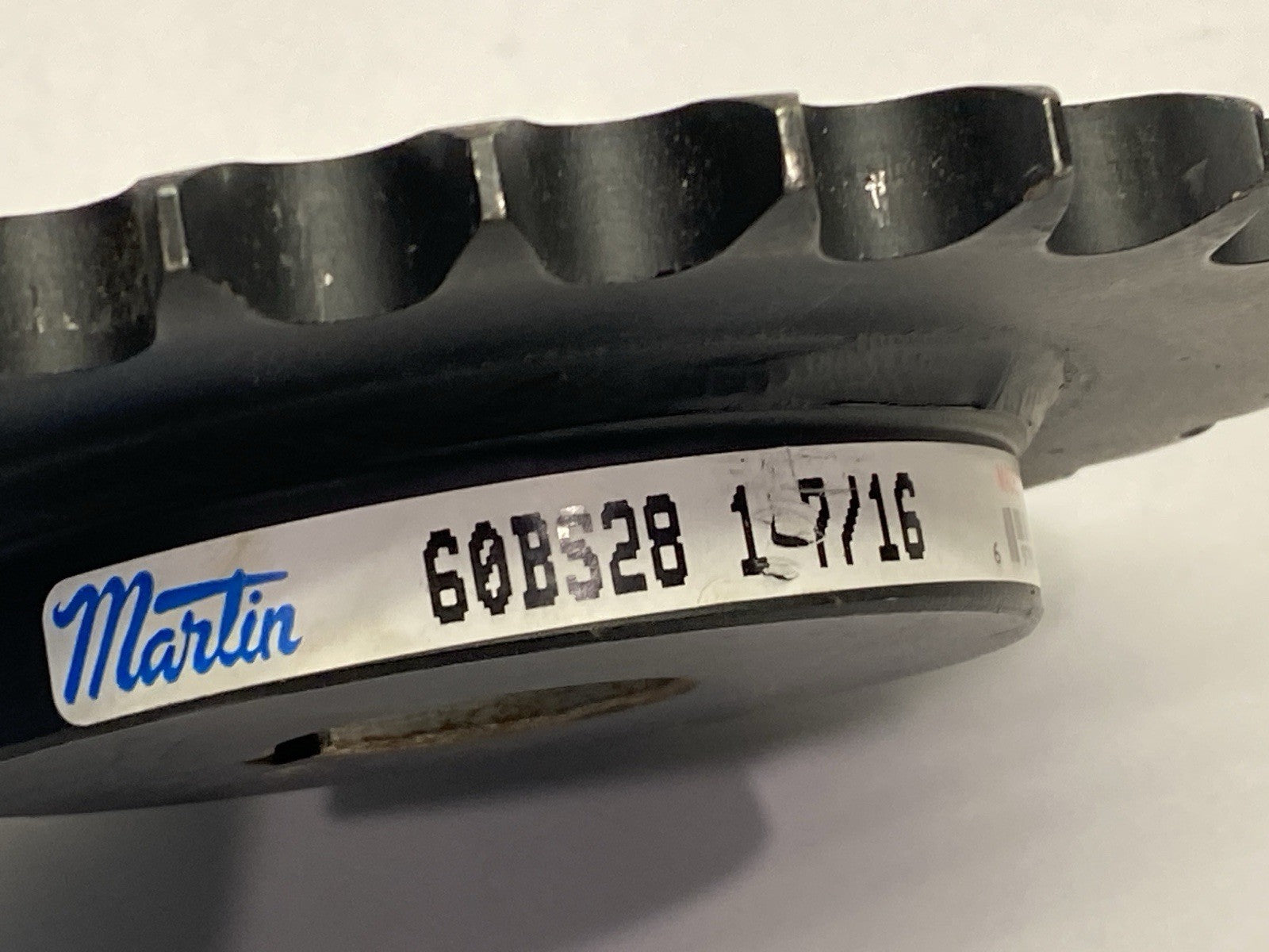 60BS28 1-7/16 | Martin Roller Chain Sprocket 28 Teeth 1.4375" Bore - New – Open box - Maverick Industrial Sales