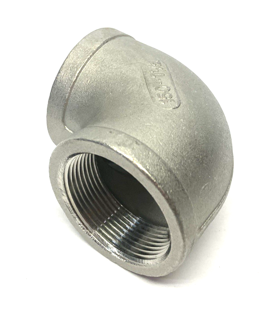 K401-24 | Merit Brass Stainless Steel 90° Elbow T304 1-1/2" - New – Open box - Maverick Industrial Sales