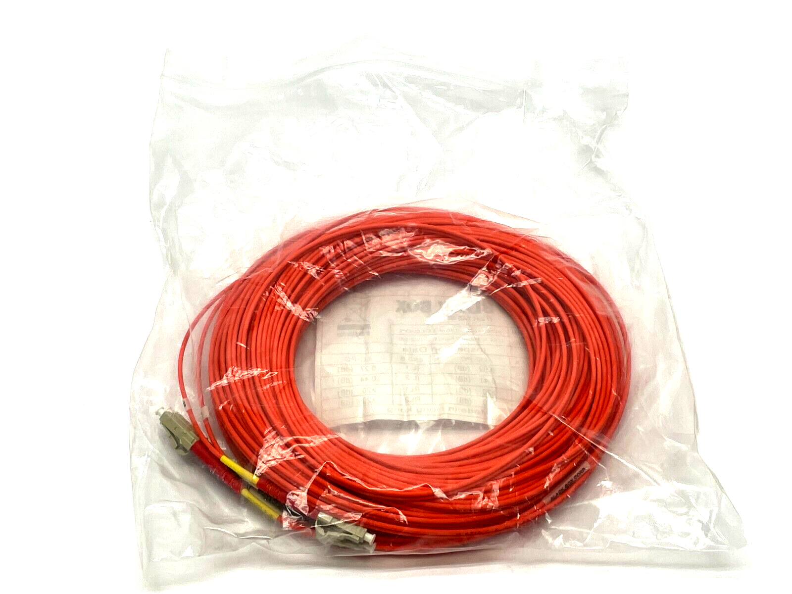 Black Box FOCMP62-030M-LCLC-OR Fiber Optic Cable 30m Length - Maverick Industrial Sales