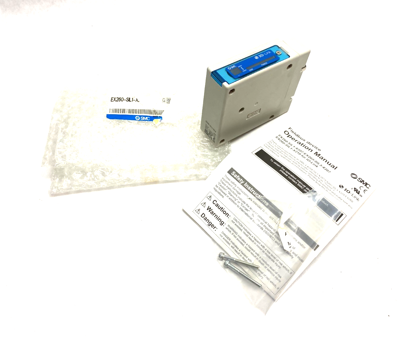 SMC EX260-SIL1-X210 IO-Link Communication Fieldbus Device - Maverick Industrial Sales