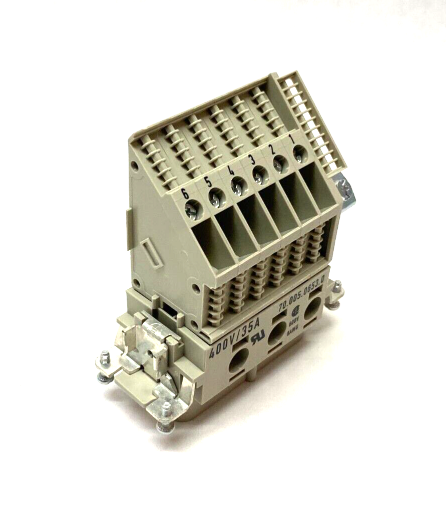 Wieland 70.005.0653.0 Revos Multi-Pole Adapter POW BAS WR 6 6,0 40 AG - Maverick Industrial Sales