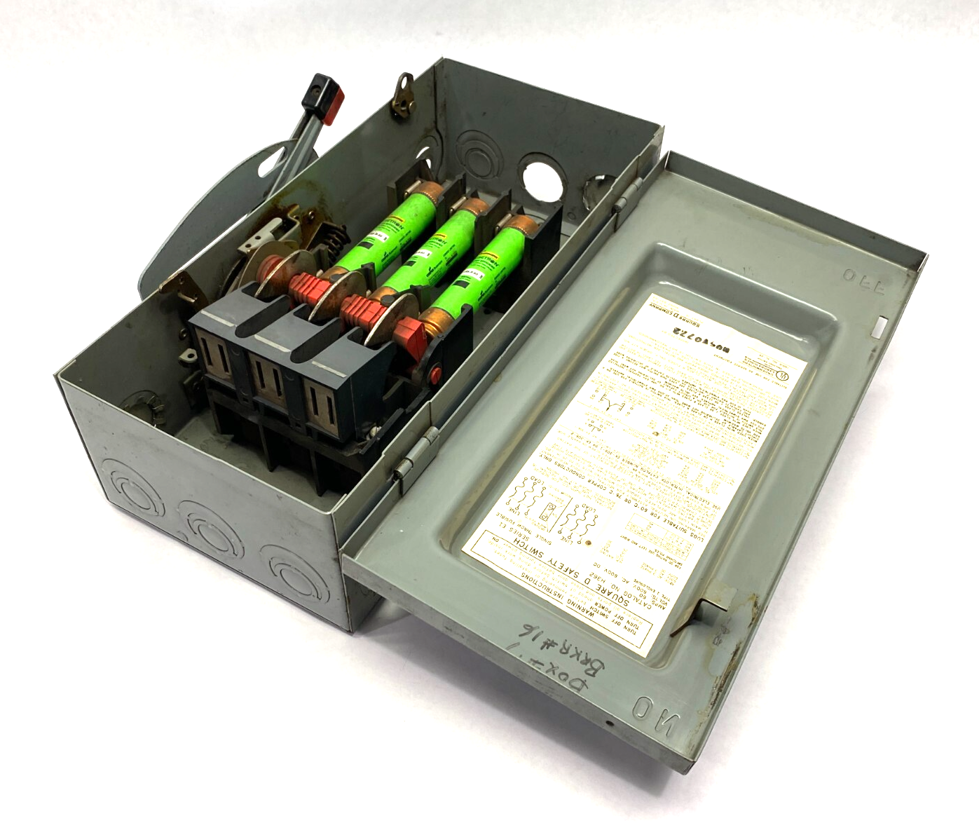 Square D H362 Heavy Duty Safety Disconnect Switch 3-Pole 60A 600VAC - Maverick Industrial Sales