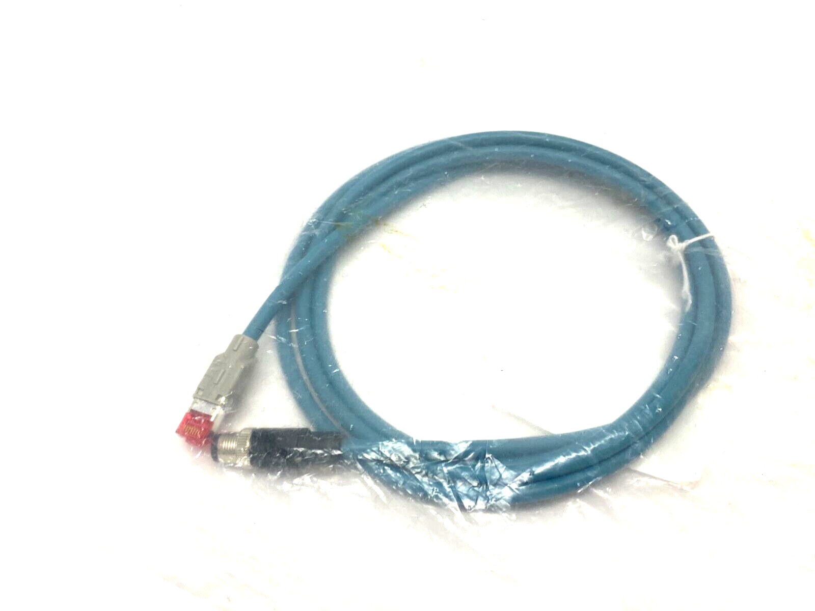 SMC EX9-AC020EN-PSRJ Serial Communication Cable M12 4-Pin Male to RJ45, 2m - Maverick Industrial Sales