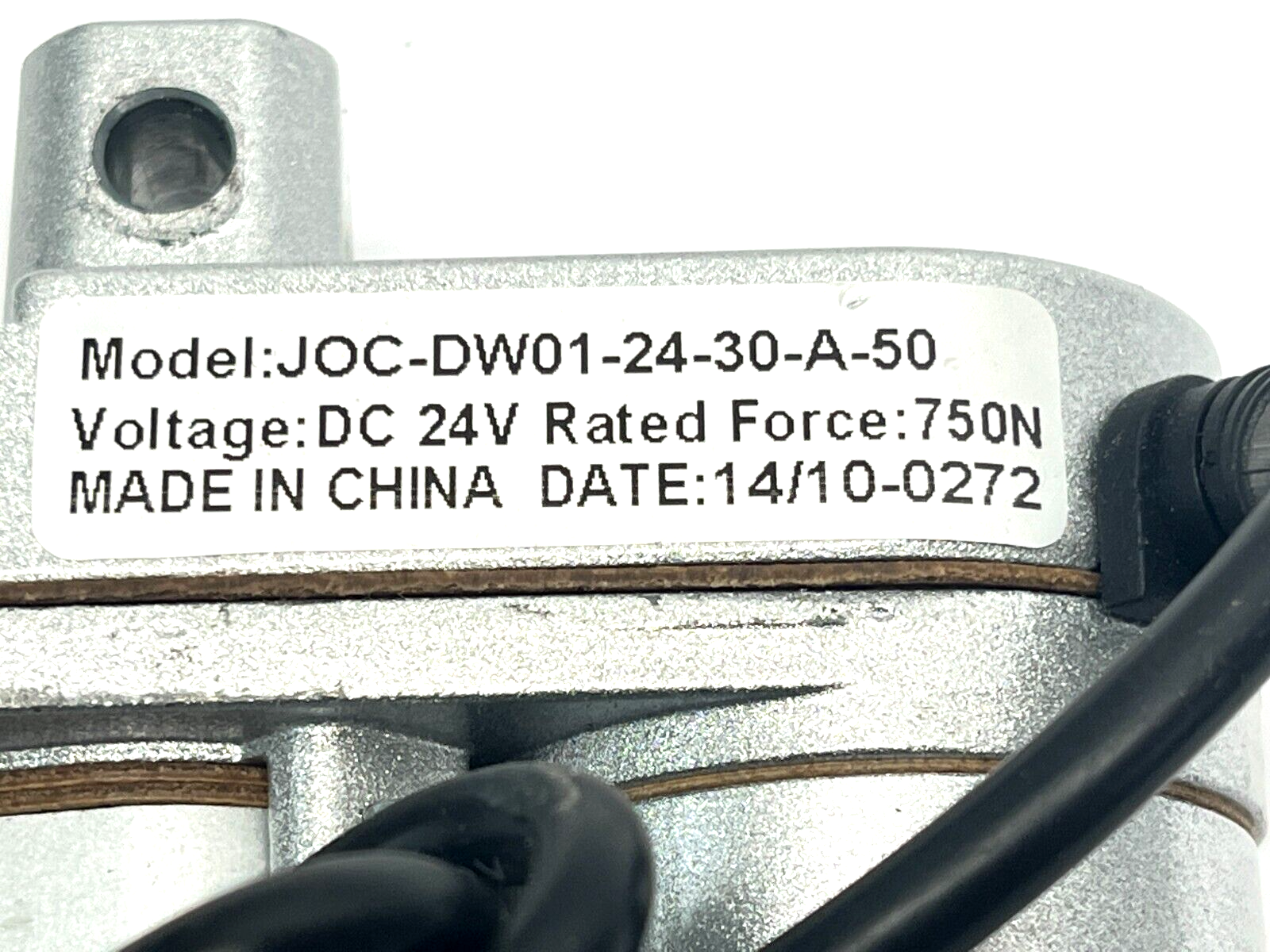 JOC-DW01-24-30-A-50 Linear Actuator 750N 24VDC - Maverick Industrial Sales