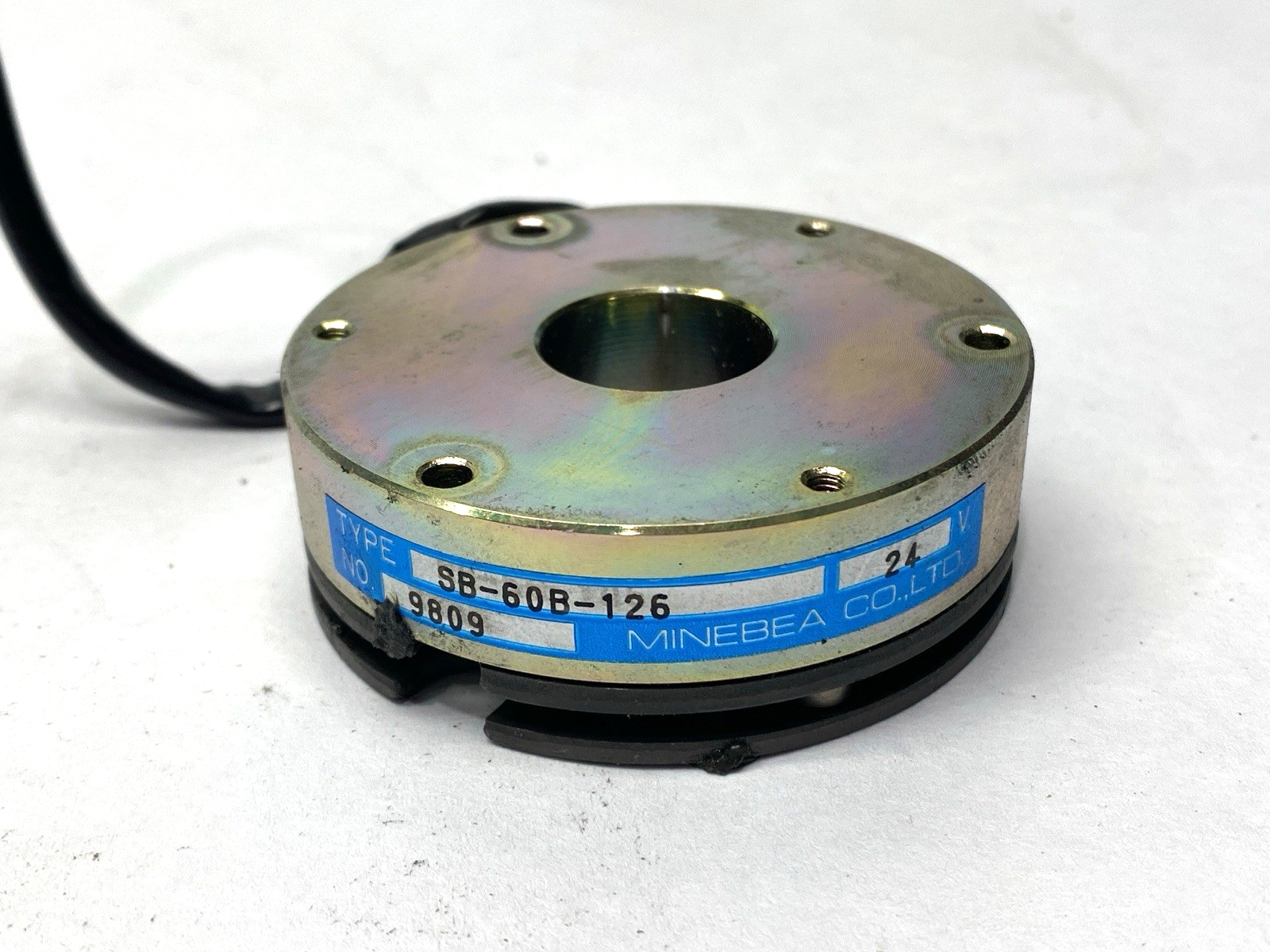 SB-60B-126 | Minebea Magnetic Brake 24V - Used - Maverick Industrial Sales