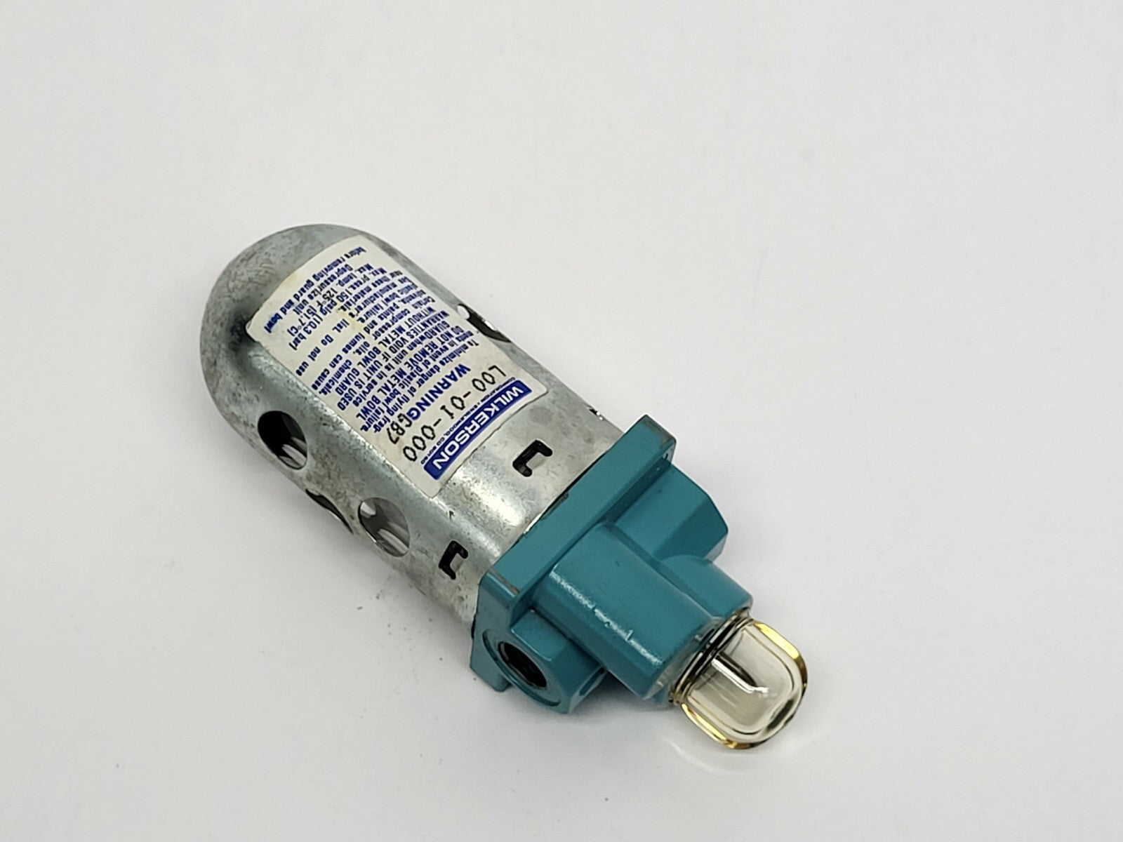 Wilkerson L00-01-000 Pneumatic Lubricator 1/8" NPT w/ Bowl Guard - Maverick Industrial Sales