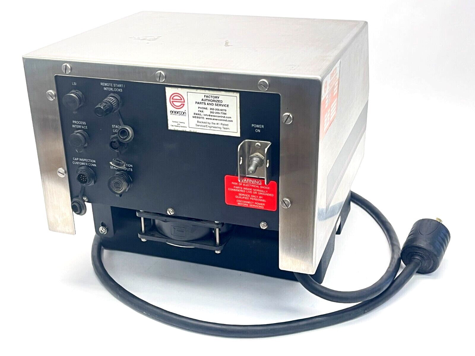 Enercon LM4466-12 Super Seal DX HF/HV Induction Cap Sealer 240V w/ LM4033-28 - Maverick Industrial Sales