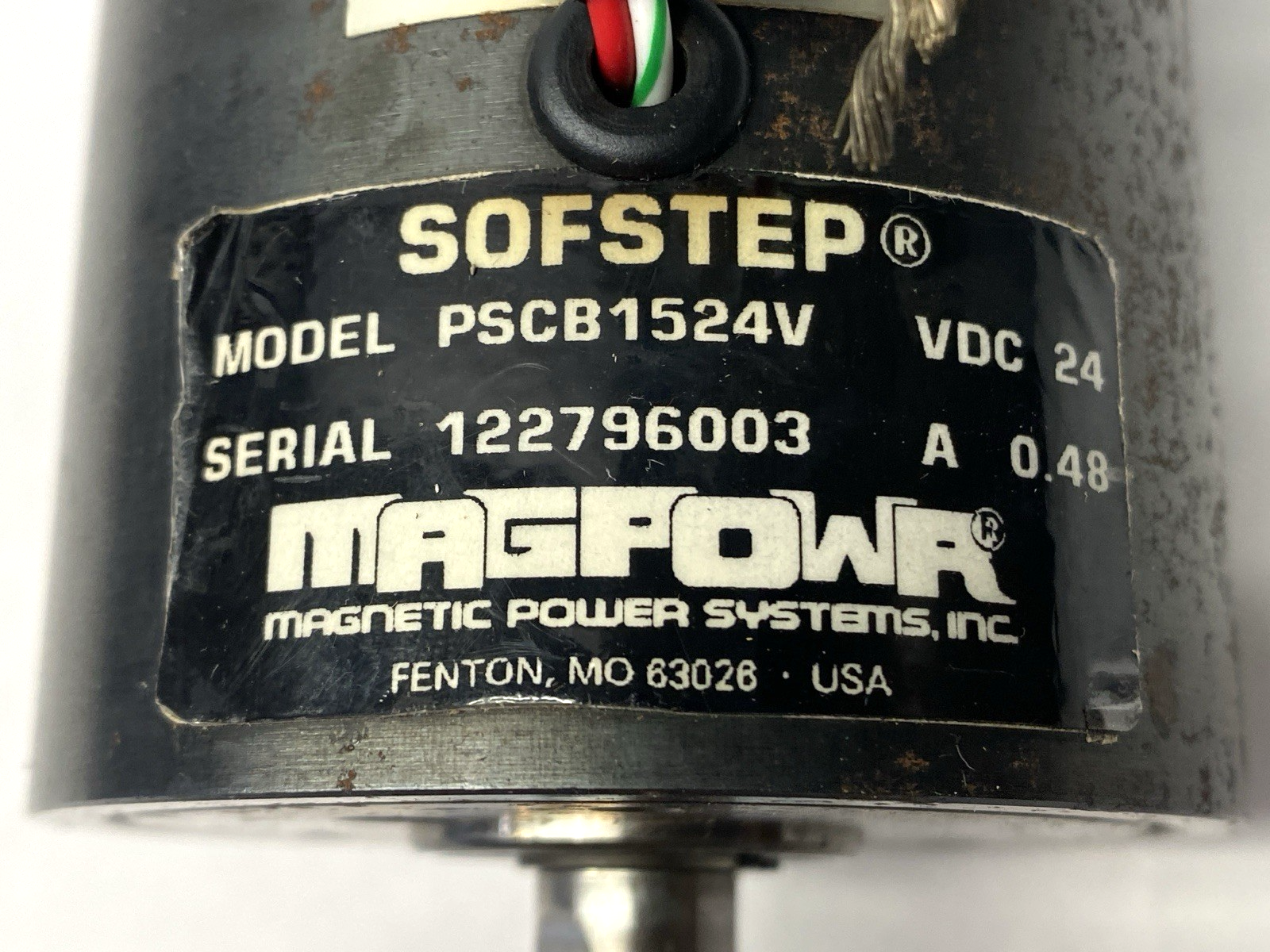 PSCB1524V | Magpowr Sofstep Magnetic Clutch Brake 24VDC .48A - Used - Maverick Industrial Sales