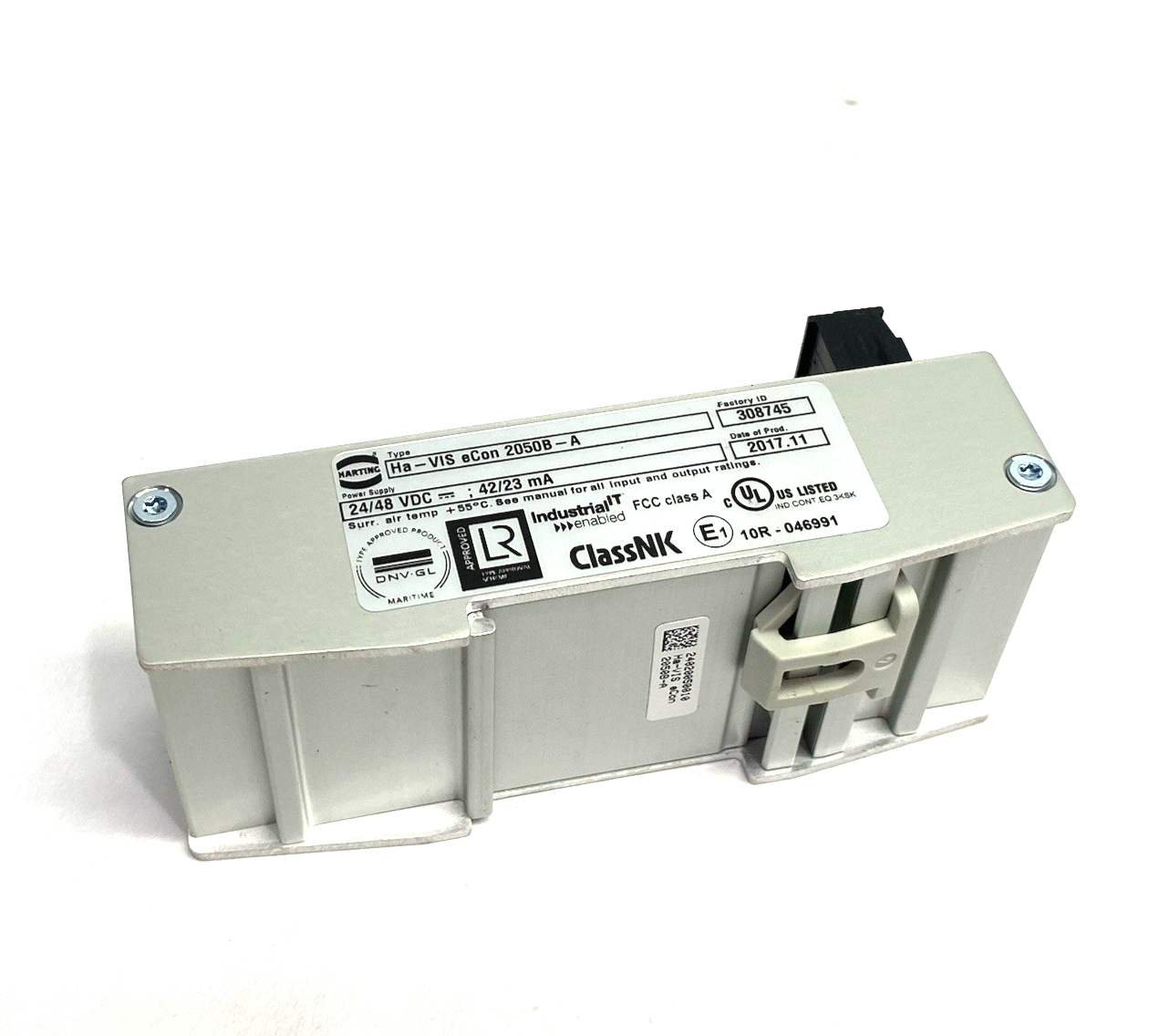 24020050010 | Harting Industrial Ethernet Switch Ha-VIS eCon 2050B-A - Used - Maverick Industrial Sales