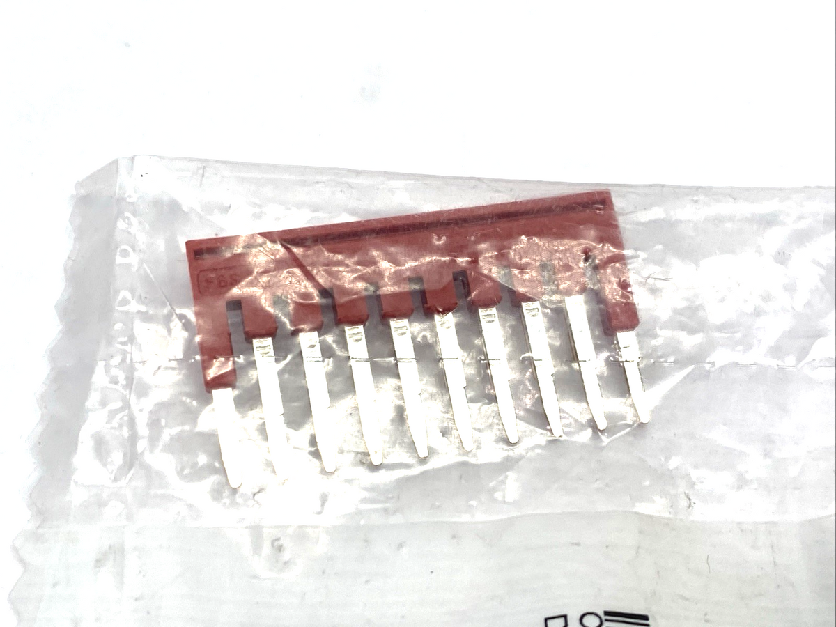 Phoenix Contact FBS 10-4 Plug-In Bridge 10-Pos. 4.2mm Pitch 17.5A 3030158 10-PK - Maverick Industrial Sales