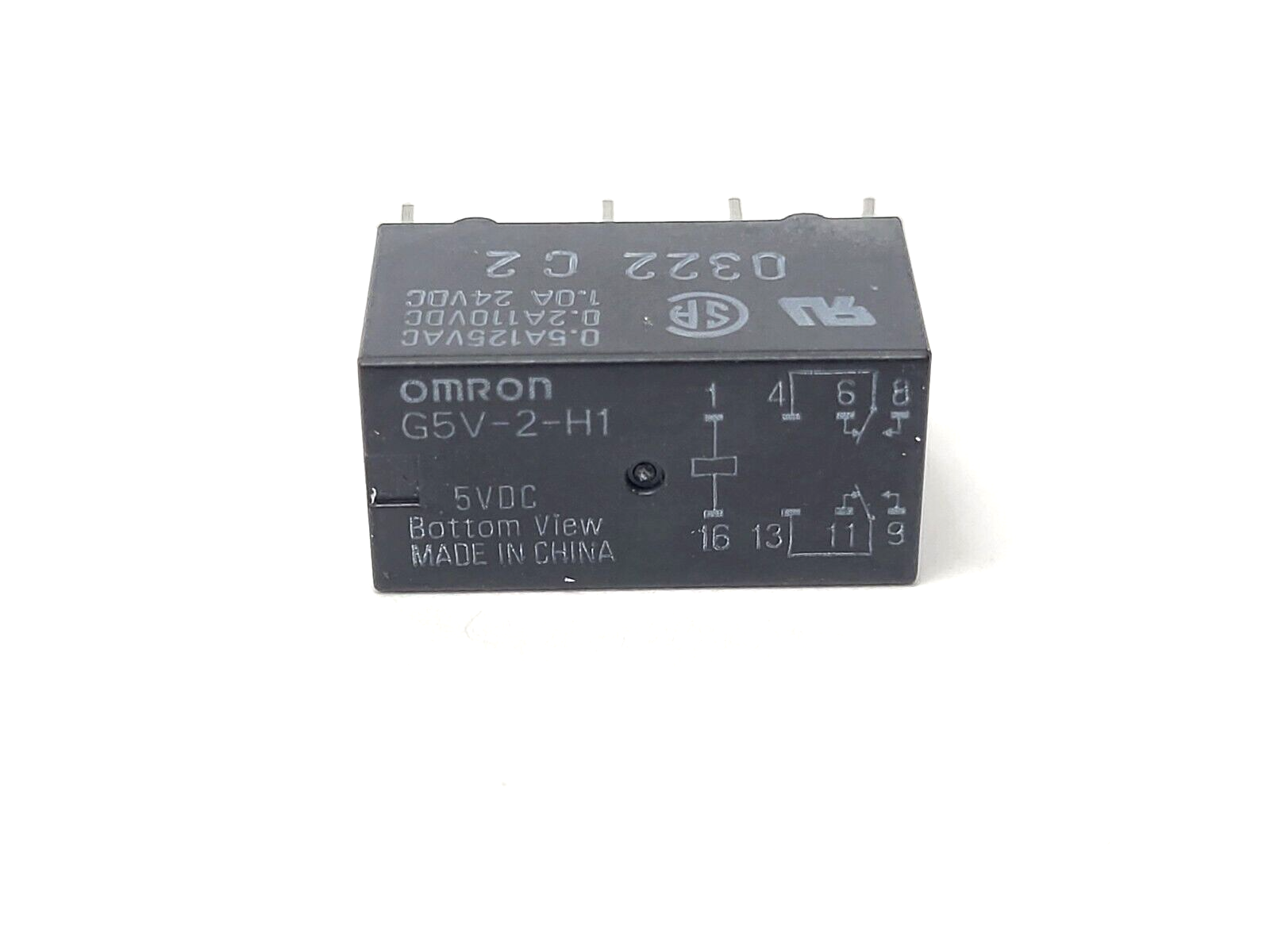Omron G5V-2-H1 5VDC Relay LOT OF 2 - Maverick Industrial Sales