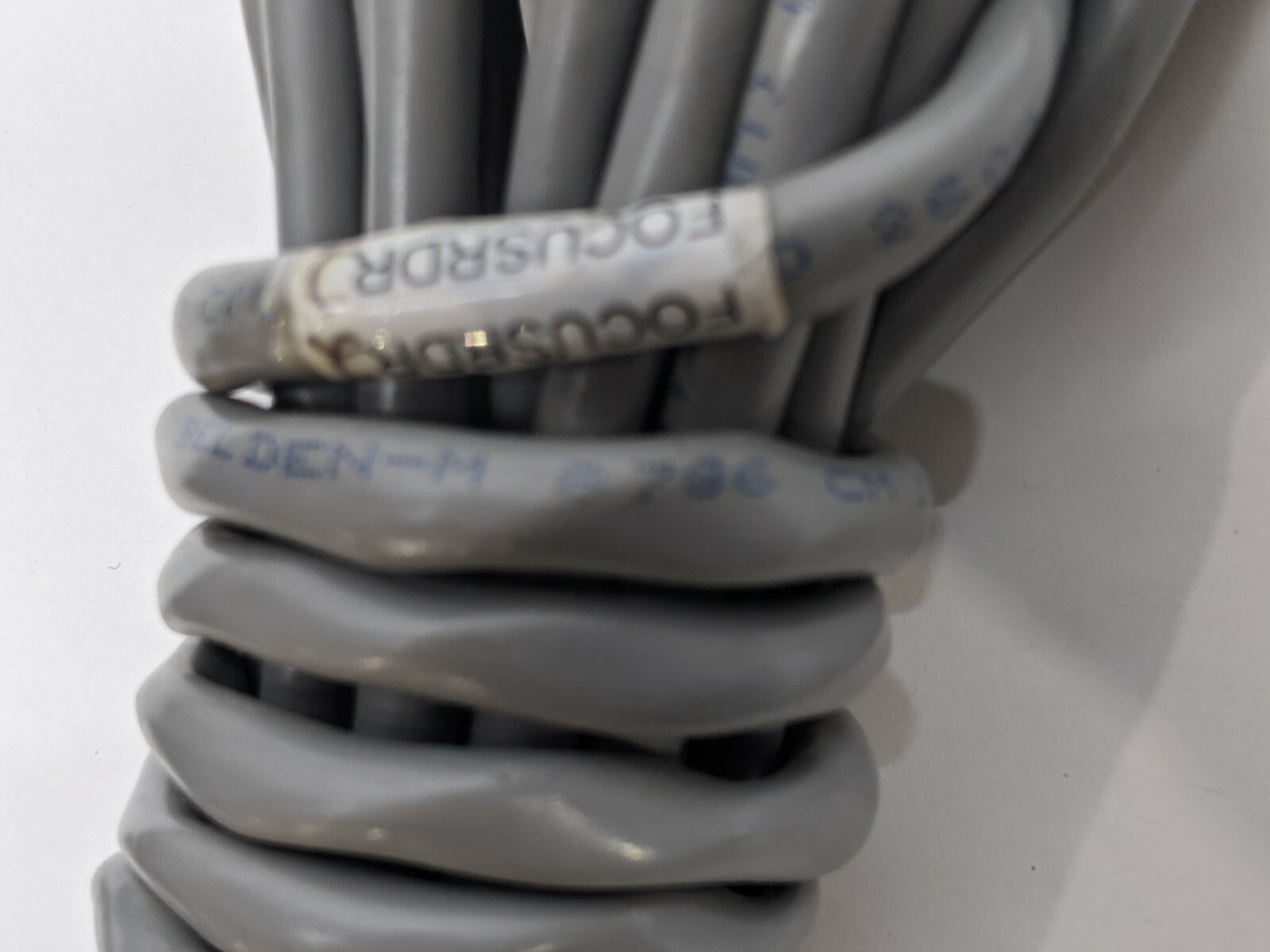 Belden 8786, 8104 (2), 8102 Cables w/ 25 Pin Fem. & Various Male Conn. LOT OF 4 - Maverick Industrial Sales