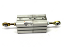 SMC CDQSB20-5+10D-A933-XC10 Pneumatic Cylinder 20mm Bore, Dual Stroke 5mm & 10mm - Maverick Industrial Sales