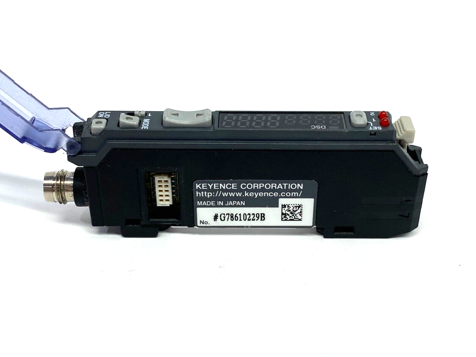 Keyence FS-V34CP Digital Fiber Amplifier Main Expansion Unit M8 Connector Type - Maverick Industrial Sales