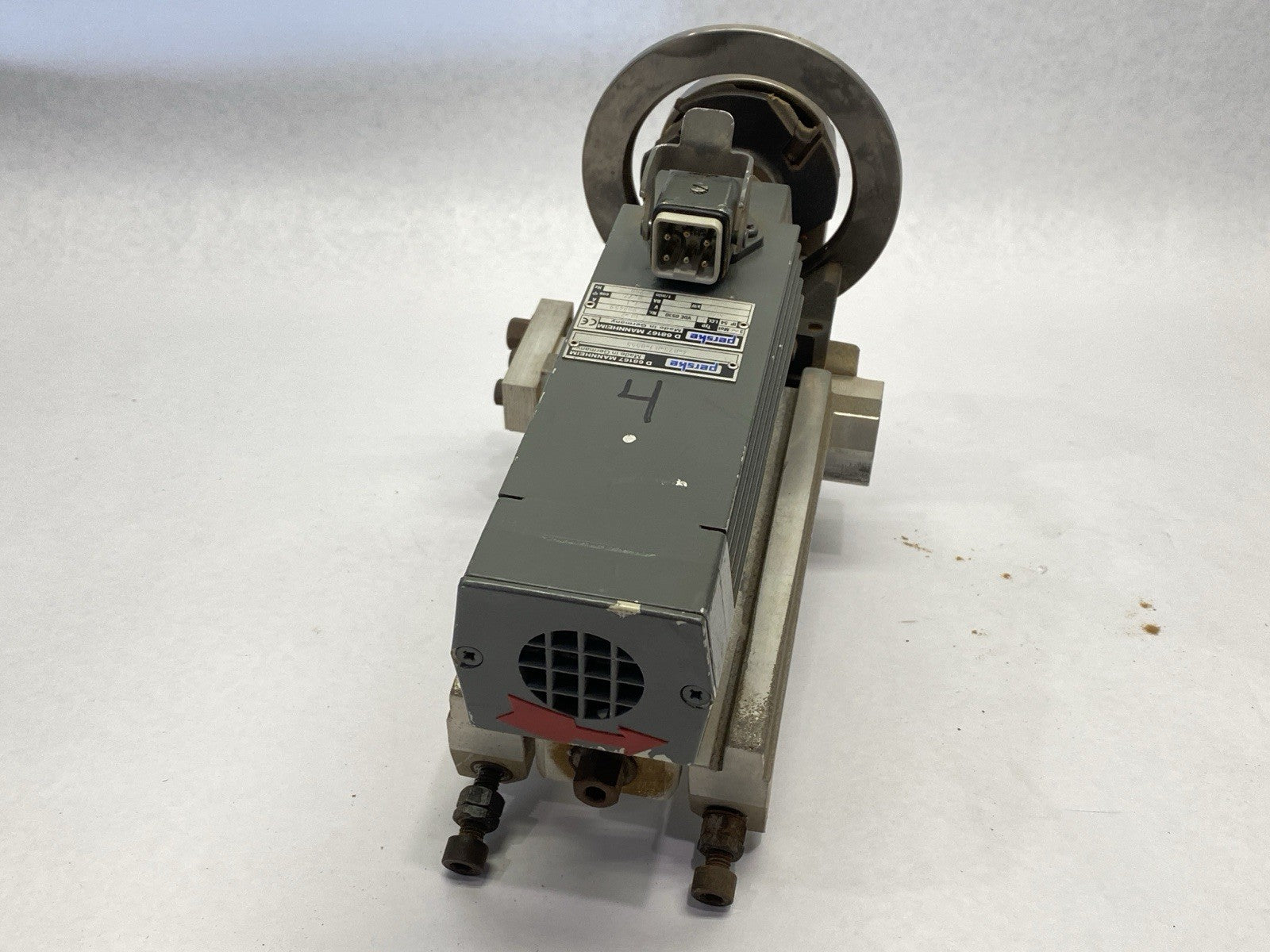Perske 4-075-01-0555 Spindle Motor w/ Homag Edgebander Head Assembly - Maverick Industrial Sales