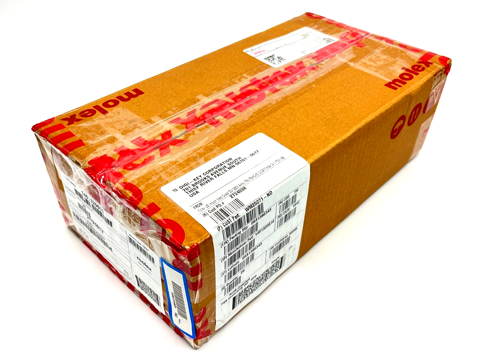 Molex 1451320510 Micro-Fit TPA-to-Micro-Fit TPA Cable Assembly 1M 25QTY - Maverick Industrial Sales