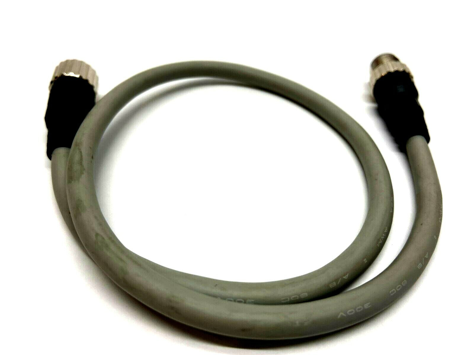 Omron F39-JDR58-L Double End M12 Cordset - Maverick Industrial Sales