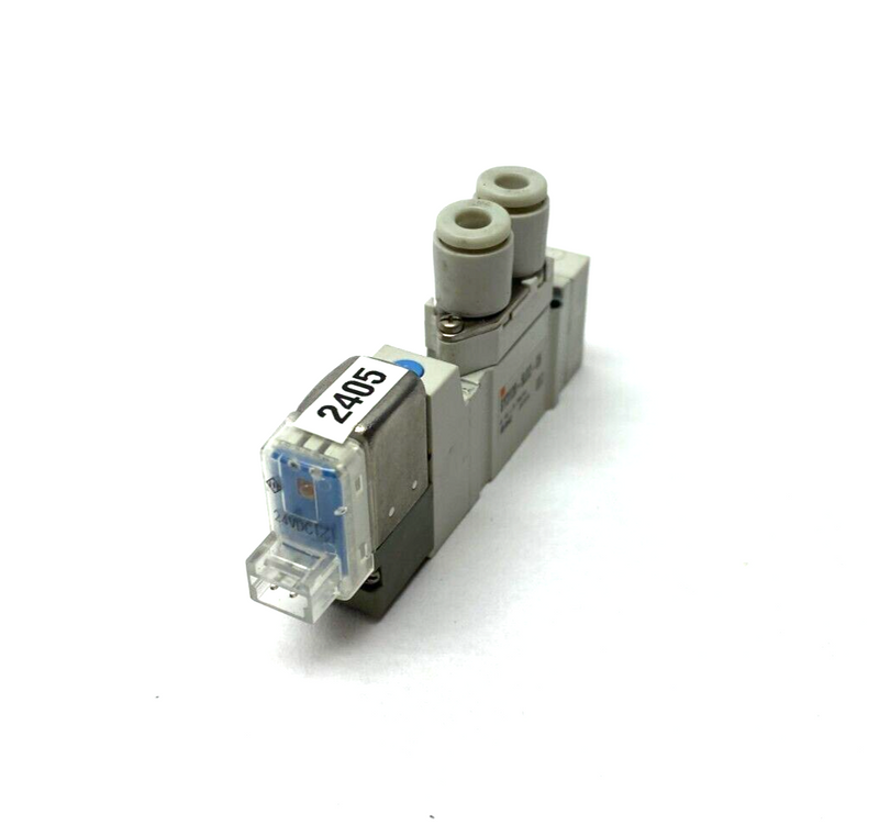 SMC SY3120-5LOZ-C6 5-Port 2-Position Solenoid Valve Plastic Tube Fittings - Maverick Industrial Sales