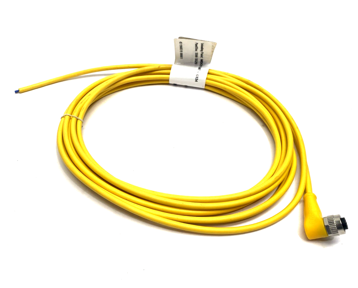 BCC05RN | Balluff Cable, M12 Female Angle 5-Pin 5m BCC M425-0000-1A-001-EX43T2-050 - New – Open box - Maverick Industrial Sales