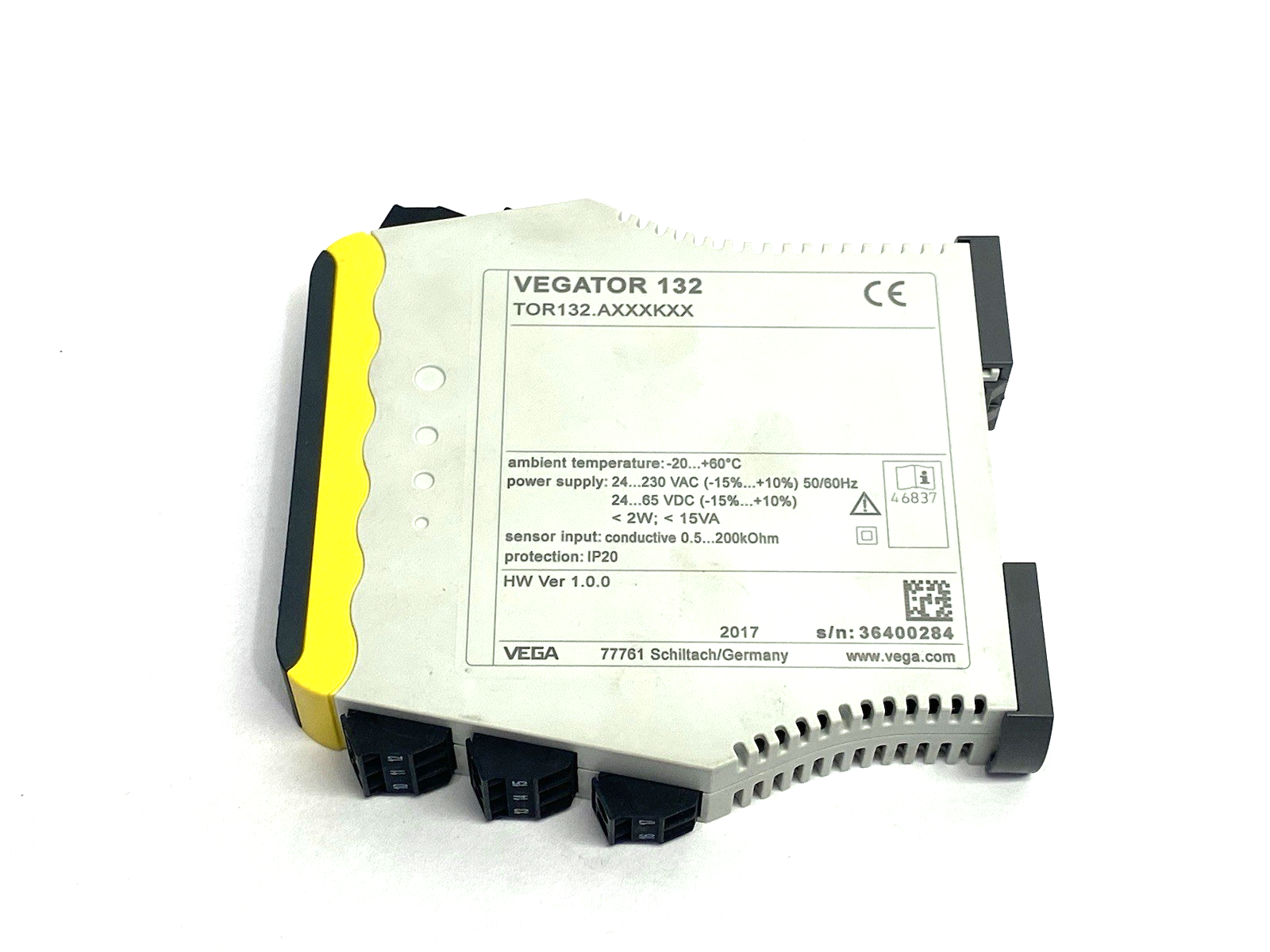 VEGATOR 132 TOR132.AXXXKXX | Vega Double Channel Controller for Level Detection - Used - Maverick Industrial Sales