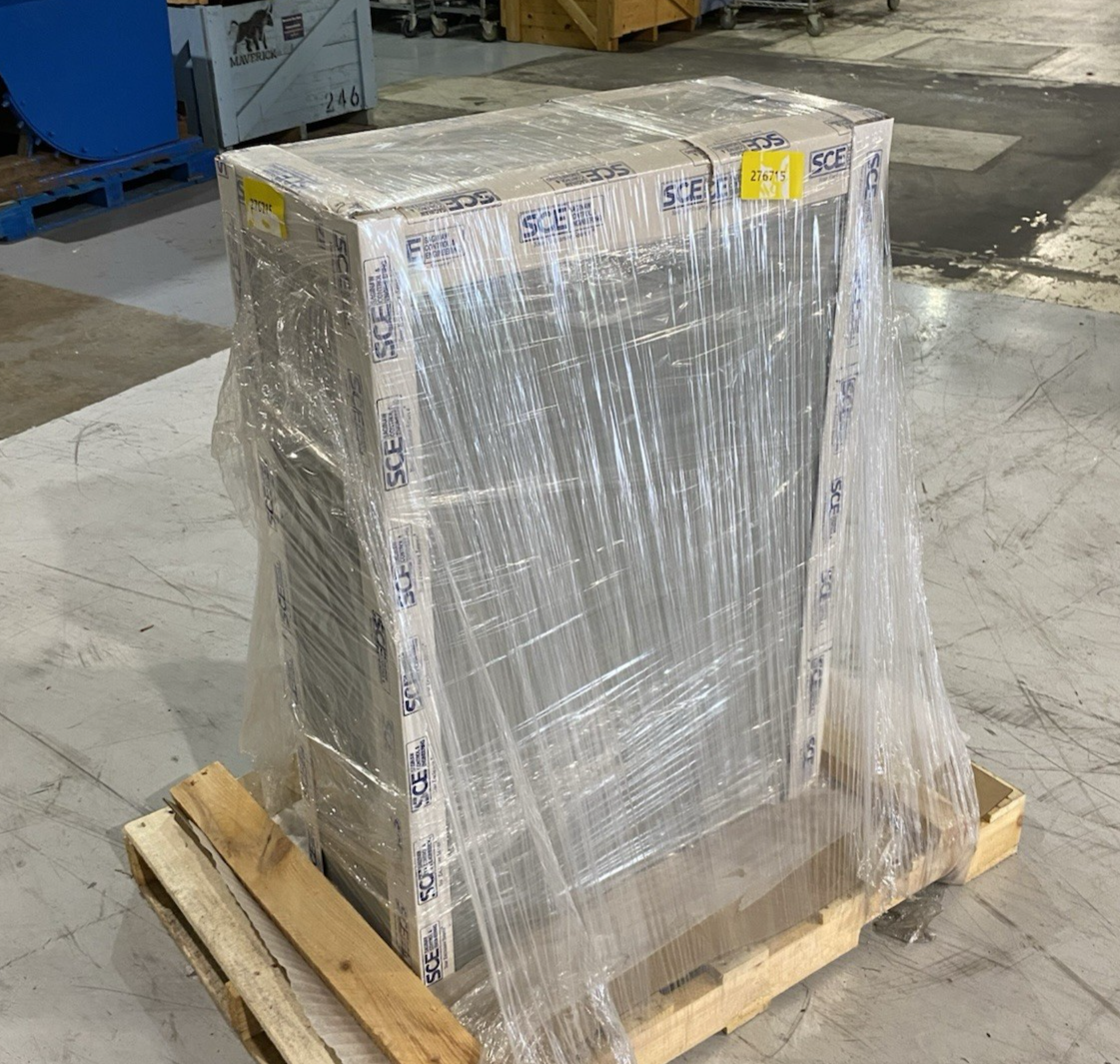 Saginaw Control & Engineering SCE-42EL3012LP Enclosure 42" x 30" x 12" Gray - Maverick Industrial Sales