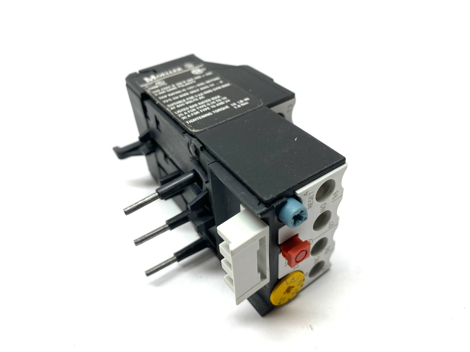 Moeller Z00-0.6 Thermal Overload Relay 0.4-0.6A - Maverick Industrial Sales