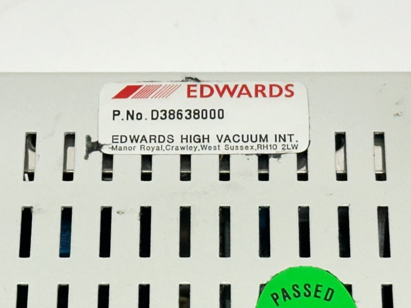 Edwards D386-38-000 1105 LCD Vacuum Gauge Control Unit - Maverick Industrial Sales