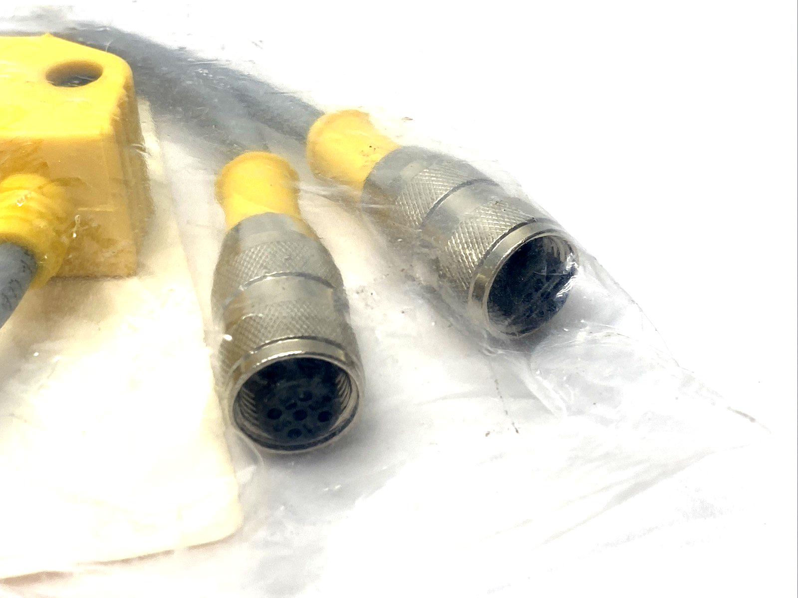 Turck VB2-FSM 4.4/2RK 4T-0.3/0.3 2-Branch Daisy Chain M12 4-Pin 0.3m U0095 - Maverick Industrial Sales