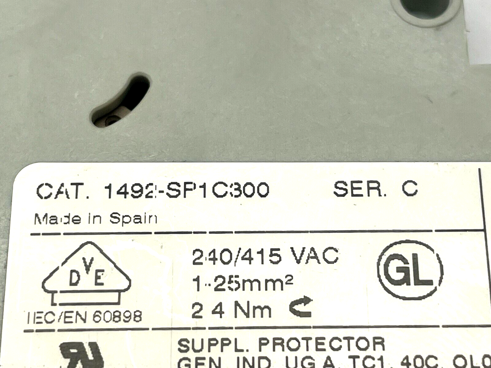Allen Bradley 1492-SP1C300 Ser. C Circuit Breaker 30A 1P 277V - Maverick Industrial Sales