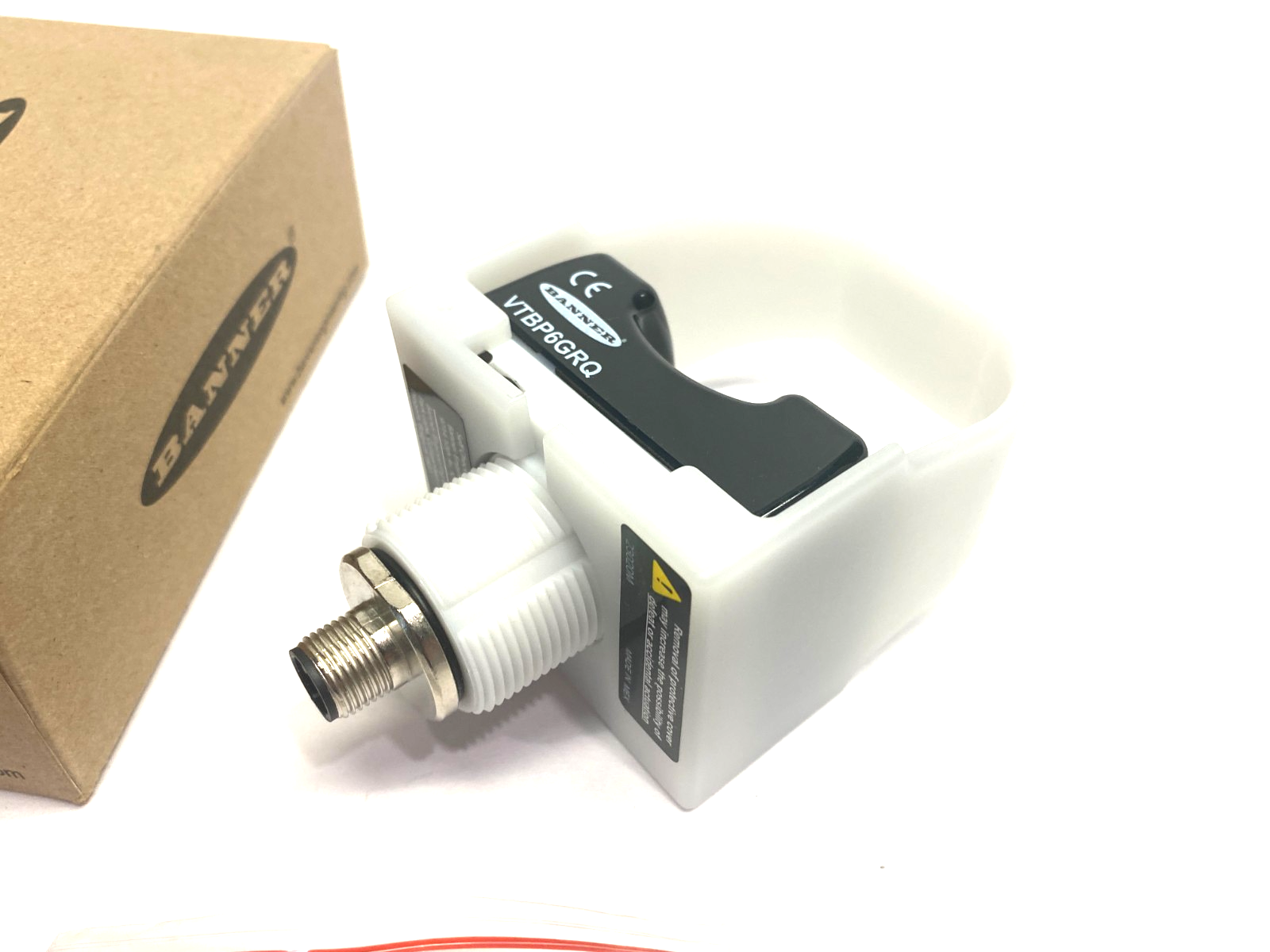 Banner VTBP6GRQ Illuminated Verification Touch Button 2-Color 5-Pin M12 75937 - Maverick Industrial Sales