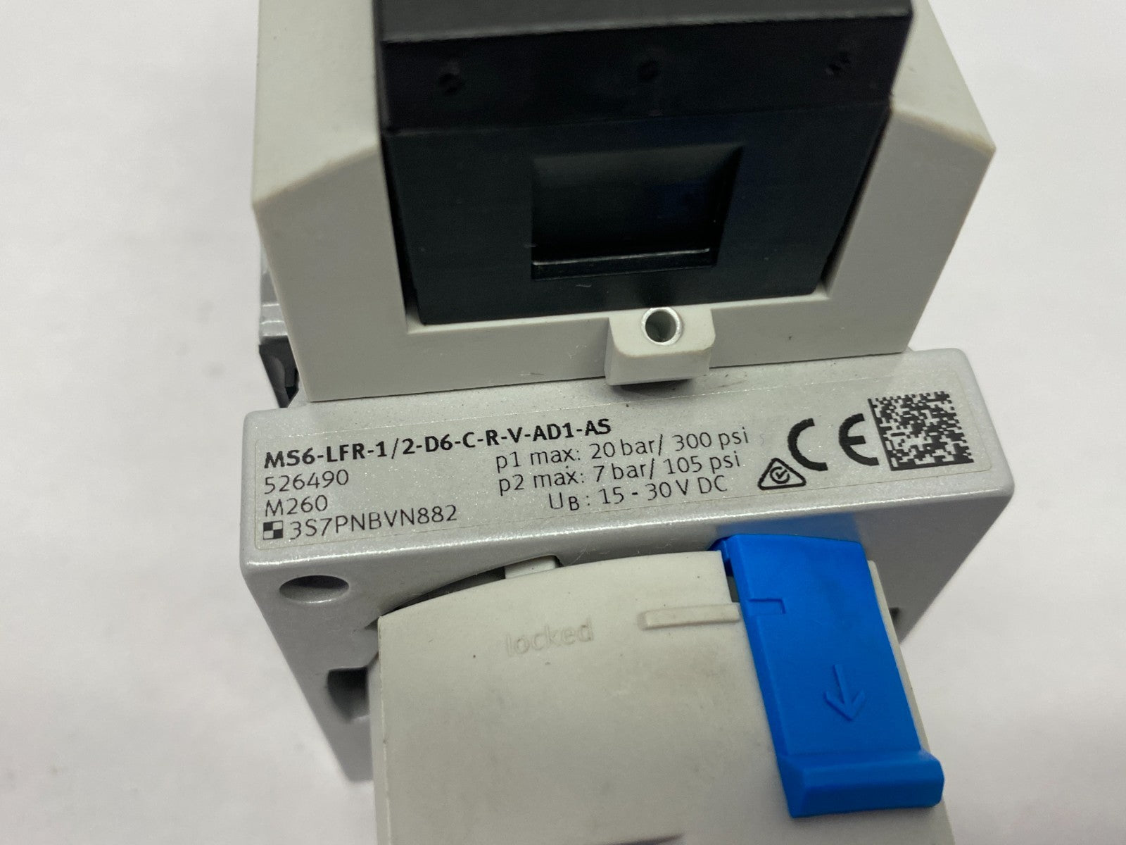 Festo MS6-LFR-1/2-D6-C-R-V-AD1-AS Filter Regulator 526490 w/ Digital Switch - Maverick Industrial Sales