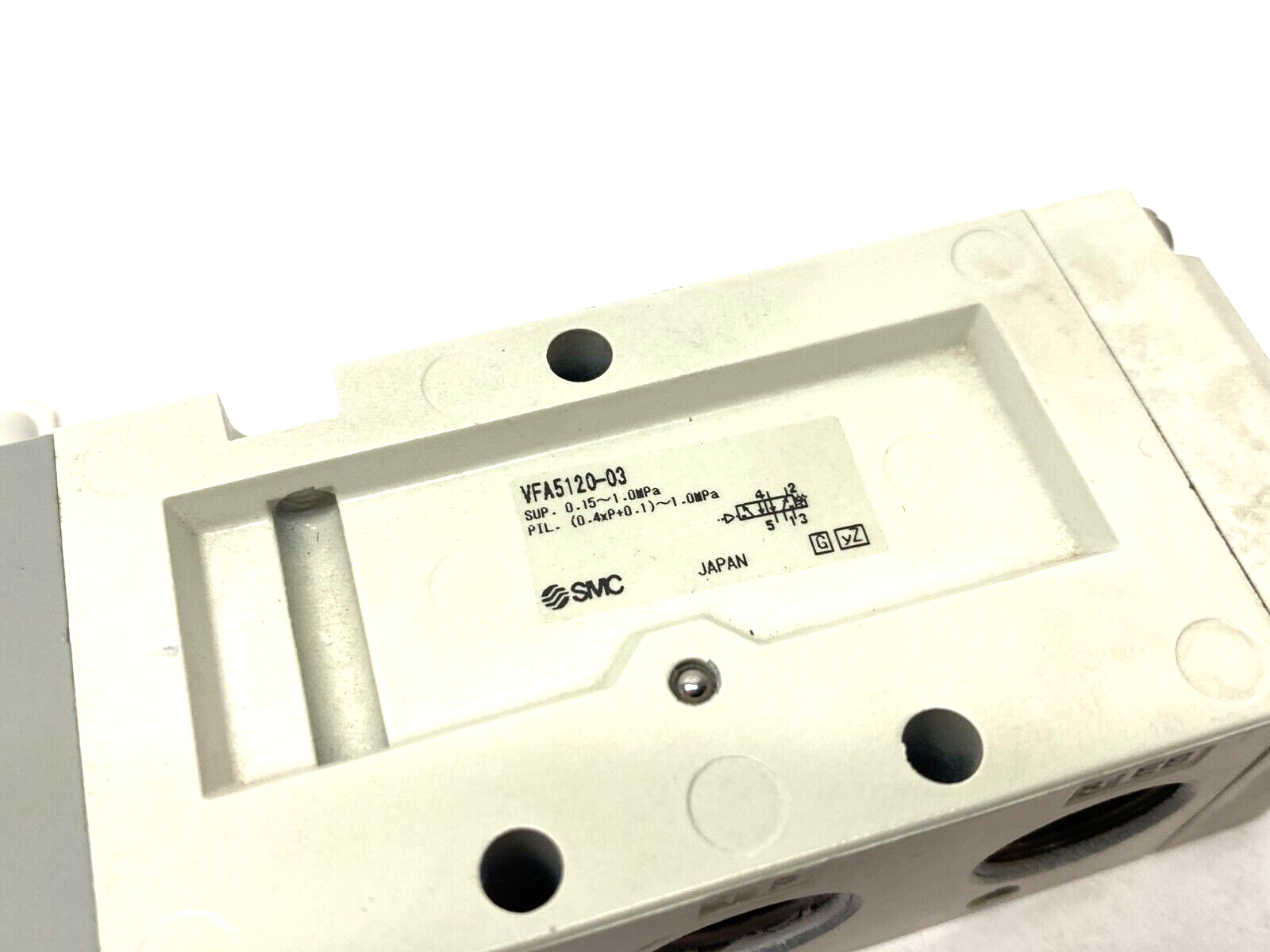 SMC VFA5120-03 Air Operated Pilot Valve 5-Port 0.15~1.0MPa - Maverick Industrial Sales