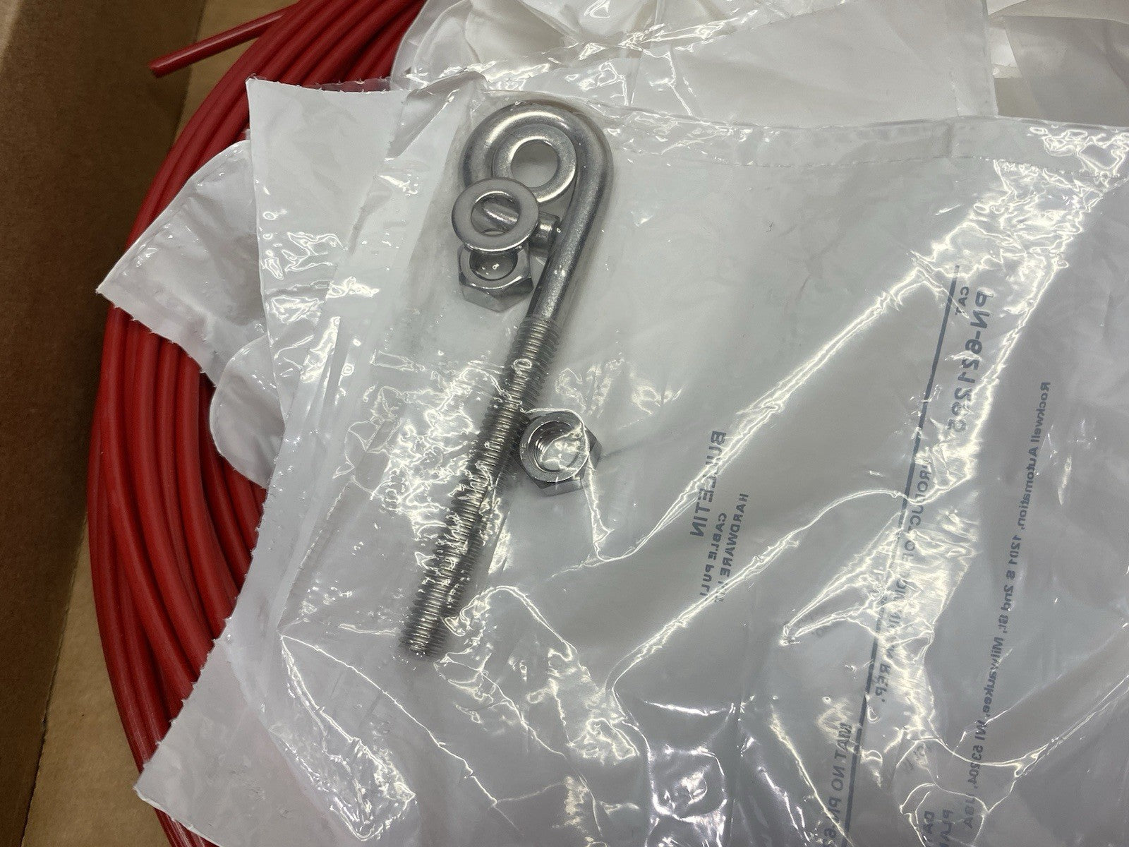 5320016 | Sick Wire Draw Mechanism Kit, NO ROPE TENSIONER, 50m ROPE, 22x EYEBOLTS - New Other - Maverick Industrial Sales