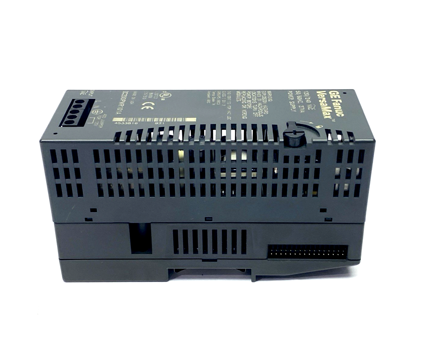 IC200PWR101A | GE Fanuc VersaMax Power Supply 120/240VAC - Used - Maverick Industrial Sales