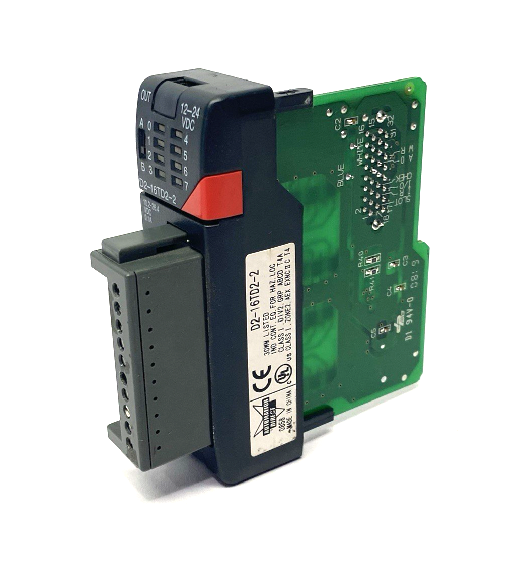 Automation Direct D2-16TD2-2 DirectLOGIC DL205 Discrete Output Module, 16-point - Maverick Industrial Sales