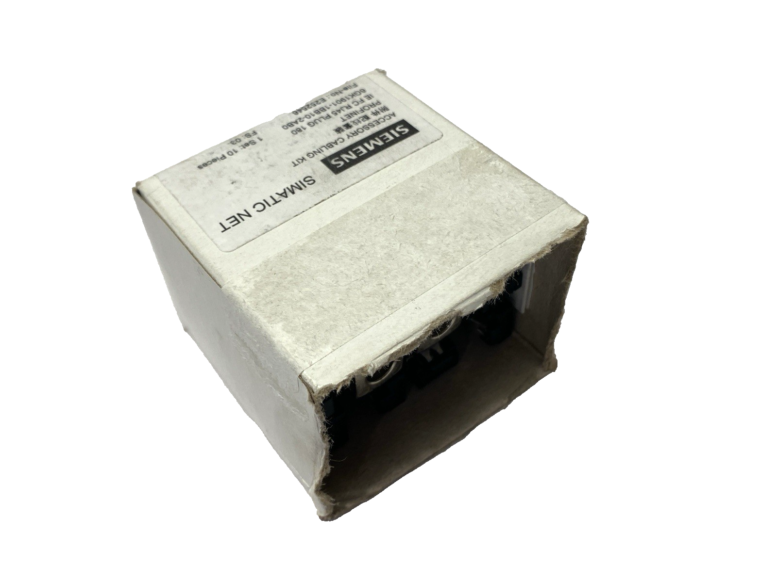 Siemens 6GK1901-1BB10-2AB0 SIMATIC NET Industrial Ethernet RJ45 Plug PKG OF 12 - Maverick Industrial Sales