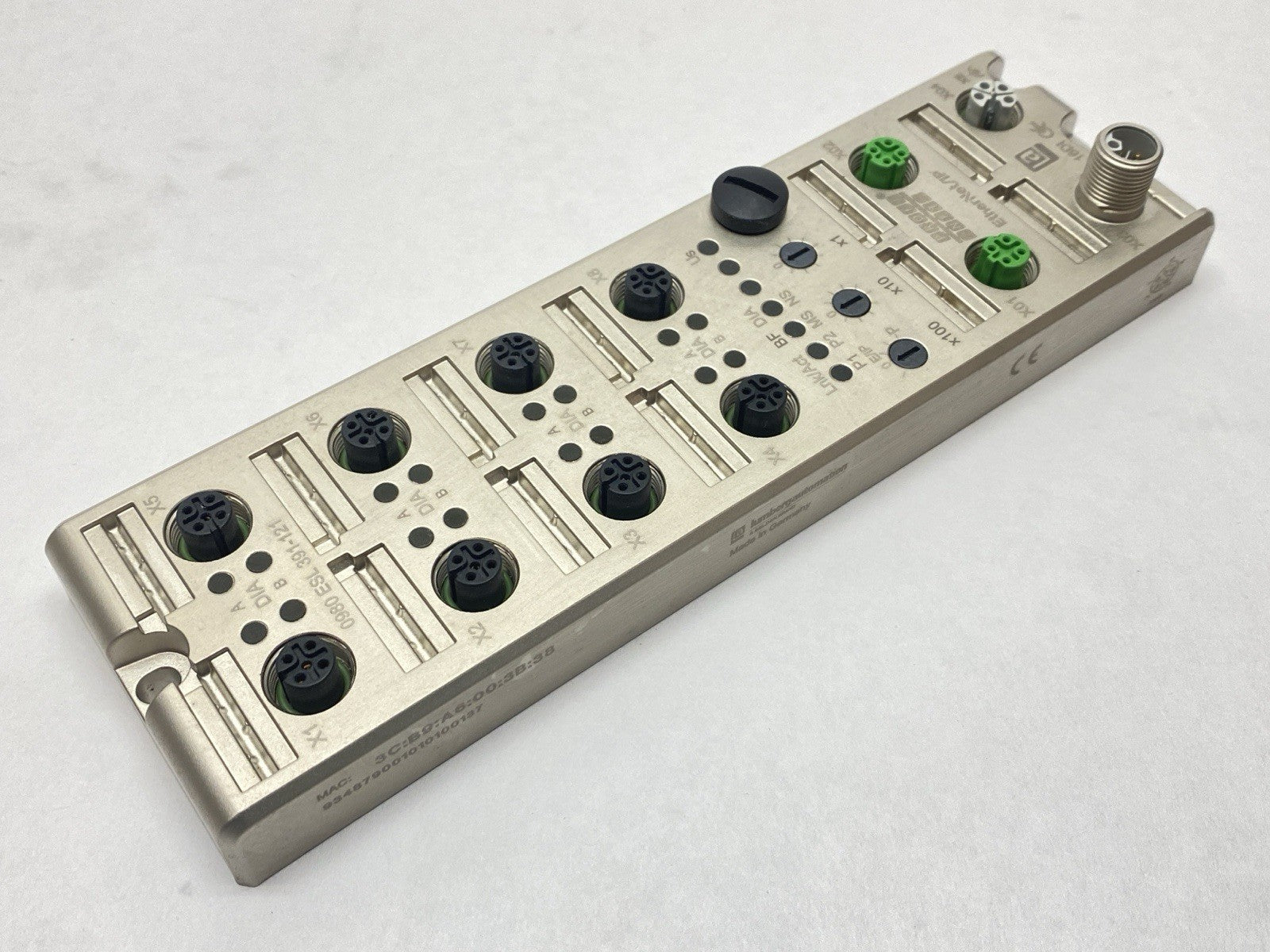 0980 ESL 391-121 | Lumberg Automation Multiprotocol I/O w/o EtherCAT 900016123 - New – Open box - Maverick Industrial Sales