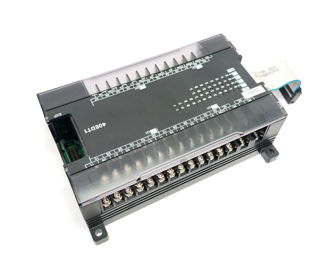 CP1W-40EDT1 | Omron I/O Expansion Unit, 24 x 24VDC Inputs, 16 x PNP Outputs 0.3A - Used - Maverick Industrial Sales