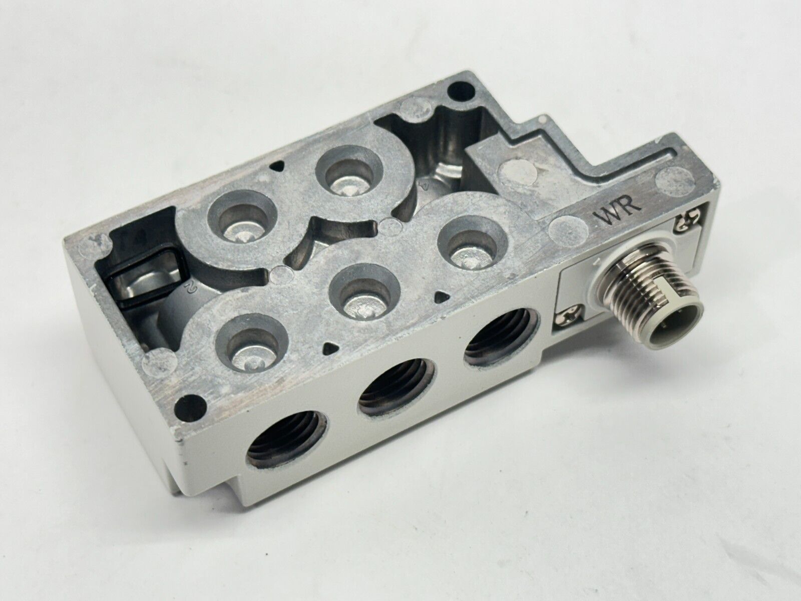 SMC SY50M-27-1-WO-02N Solenoid Valve Subplate 5-Port SY5000 - Maverick Industrial Sales