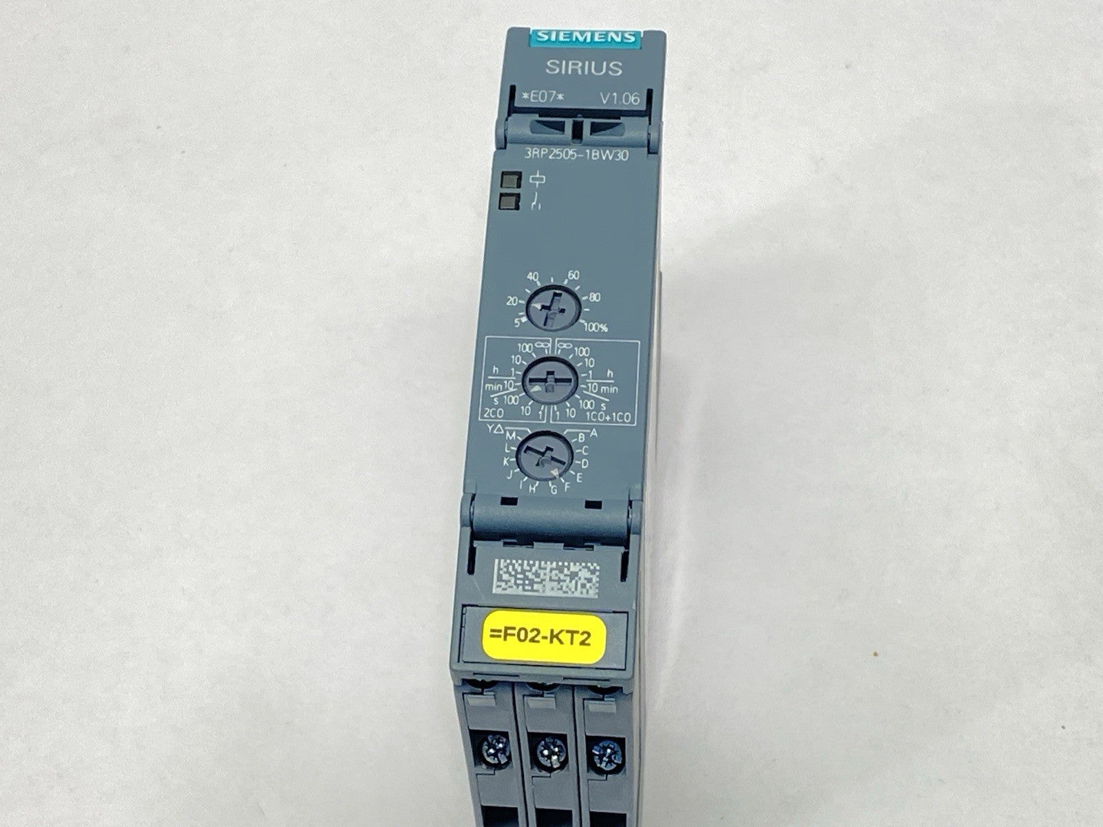 Siemens 3RP2505-1BW30 Multifunction Timing Relay 2-Change Over Contacts - Maverick Industrial Sales