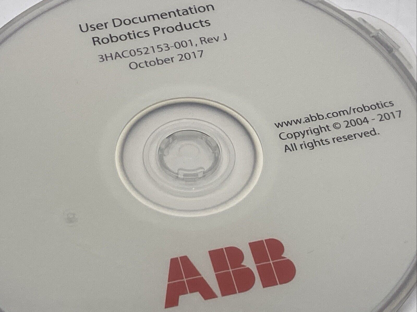 ABB 3HAC052153-001 Rev J User Documentation Robotics Products - Maverick Industrial Sales