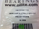 Ollite AA347-01B .2515", .3155", 1/2" Bronze Sleeve Bearing PK. OF 10 - Maverick Industrial Sales