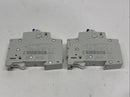 Allen Bradley 1492-SPM1C050 Ser D MCB Supplementary Protector 1-Pole 5A LOT OF 2 - Maverick Industrial Sales