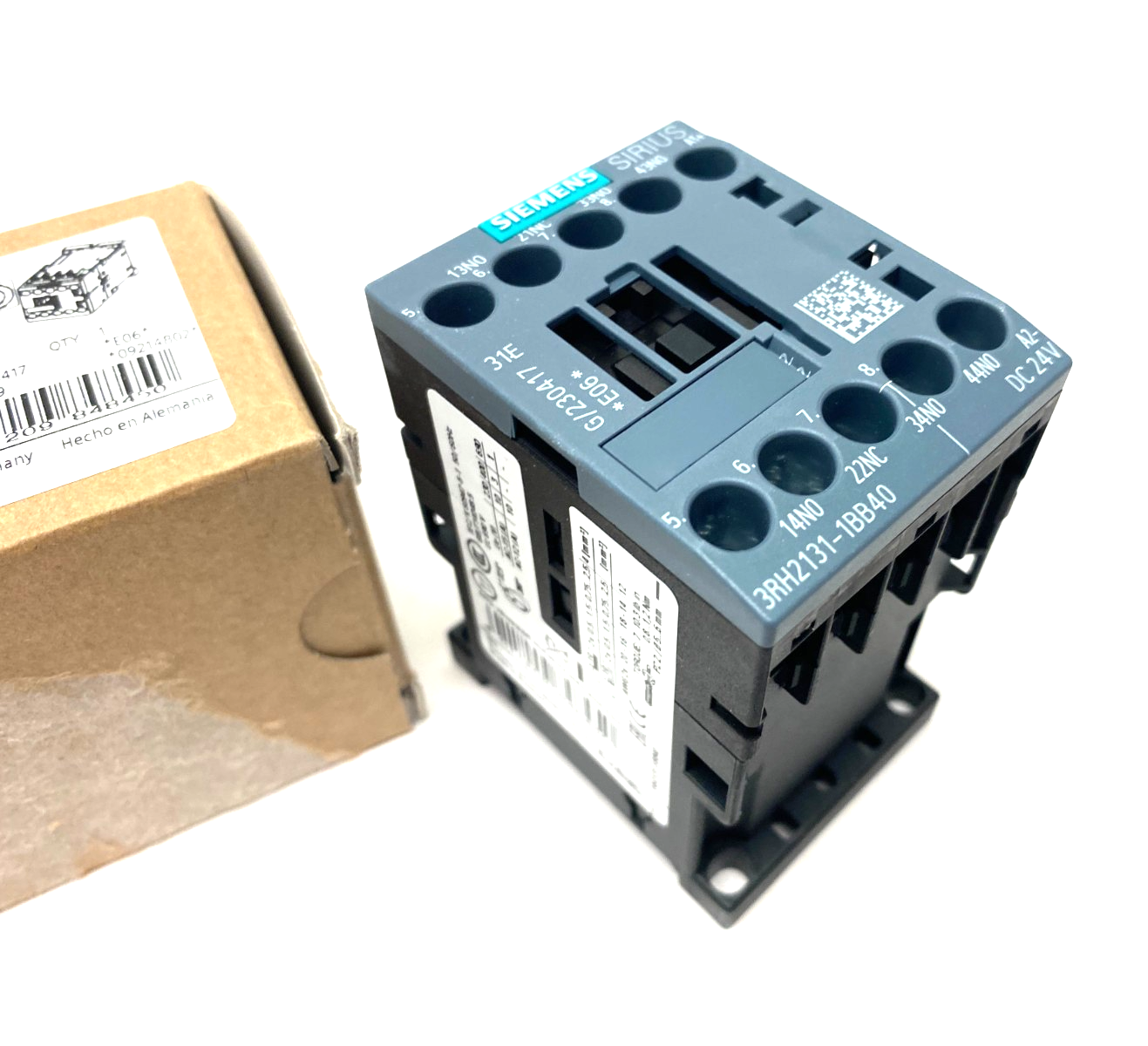 Siemens 3RH2131-1BB40 Sirius Contactor 10A, 230V, 31E 3NO+1NC - Maverick Industrial Sales