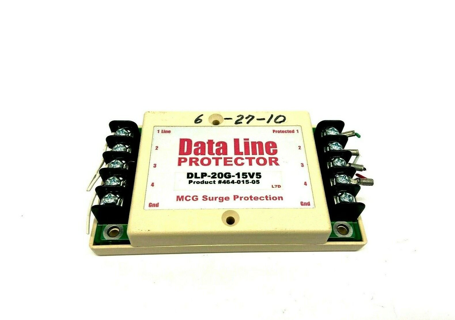 MCG Surge Protection 464-015-05 Data Line Protector DLP-20G-15V5 - Maverick Industrial Sales