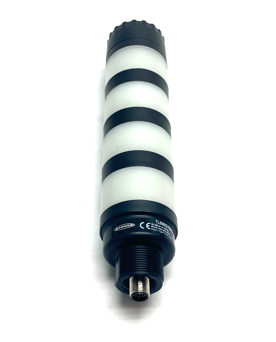 Banner TL50BGYRAQ 50mm LED Tower Light 4-Color Audible Ind. 83216 NO LOCKNUT - Maverick Industrial Sales