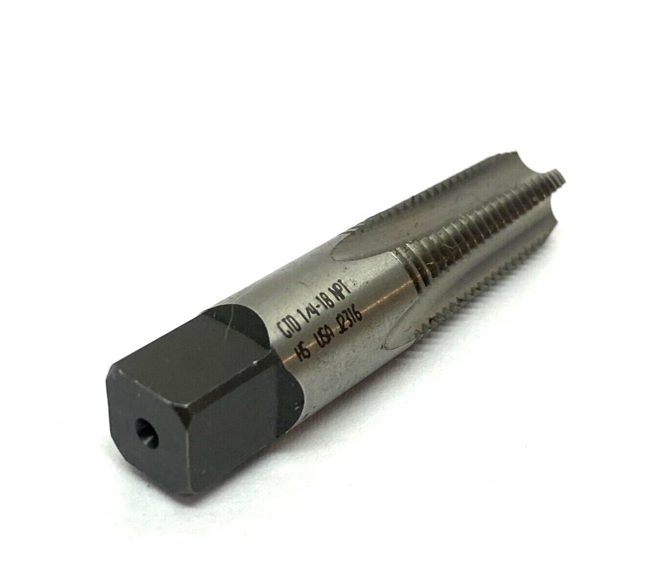 Widia GTD 16212 Taper Pipe Tap 1/4"-18 NPT 4-Flutes 5320 - Maverick Industrial Sales