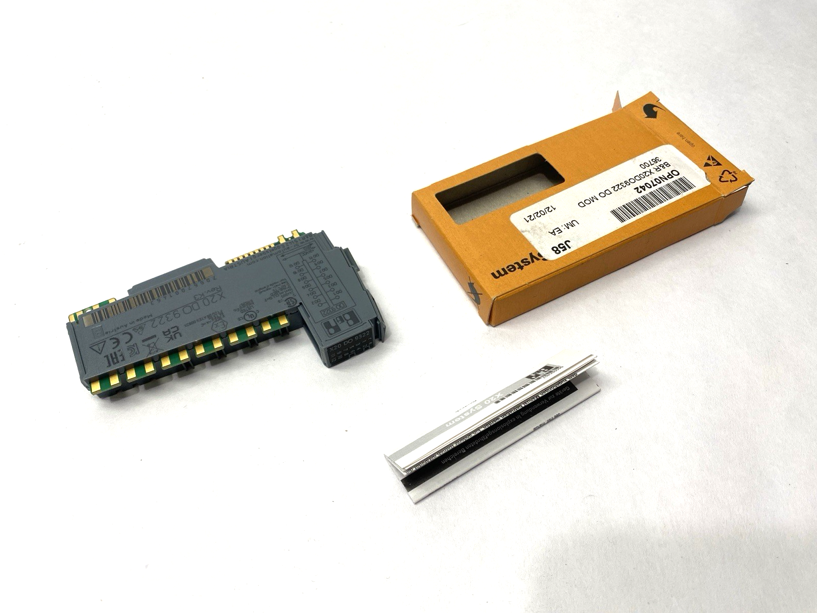 X20DO9322 | B&R Automation Rev. K3 Digital Output Module 12-Digital Outputs - New – Open box - Maverick Industrial Sales